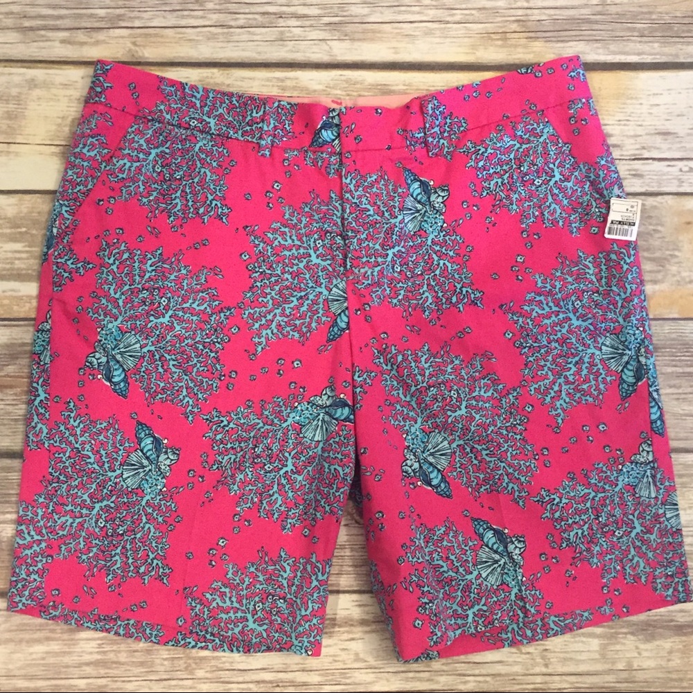 New. Lilly Pulitzer•Coral Reef Avenue Short size 8